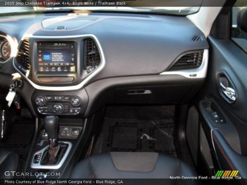 Bright White / Trailhawk Black 2015 Jeep Cherokee Trailhawk 4x4