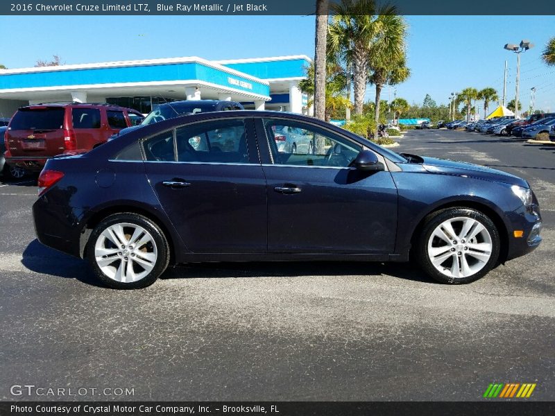 Blue Ray Metallic / Jet Black 2016 Chevrolet Cruze Limited LTZ