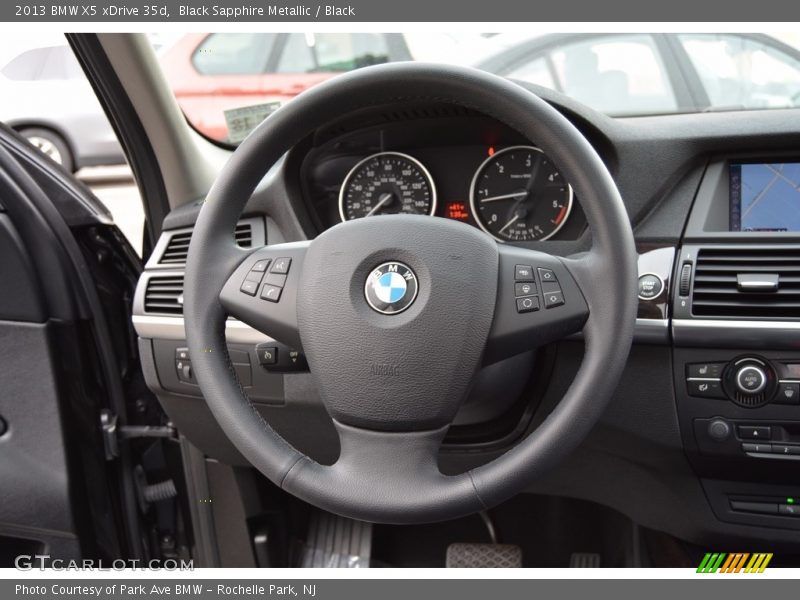 Black Sapphire Metallic / Black 2013 BMW X5 xDrive 35d