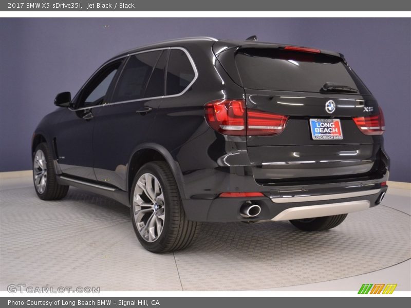 Jet Black / Black 2017 BMW X5 sDrive35i