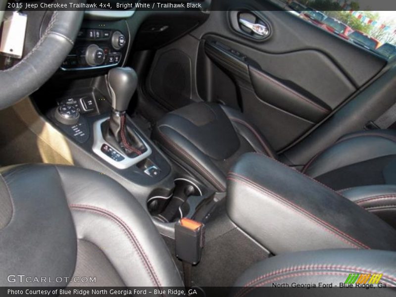 Bright White / Trailhawk Black 2015 Jeep Cherokee Trailhawk 4x4