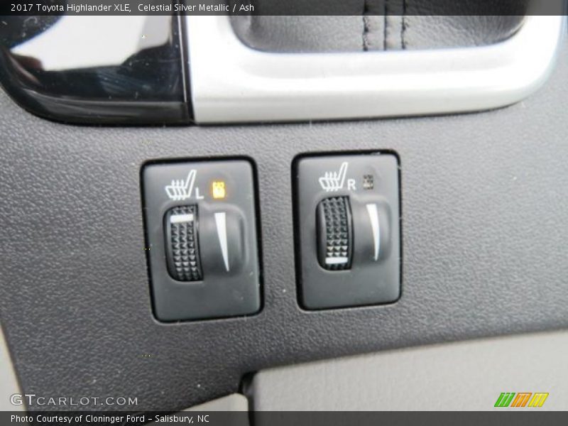 Controls of 2017 Highlander XLE