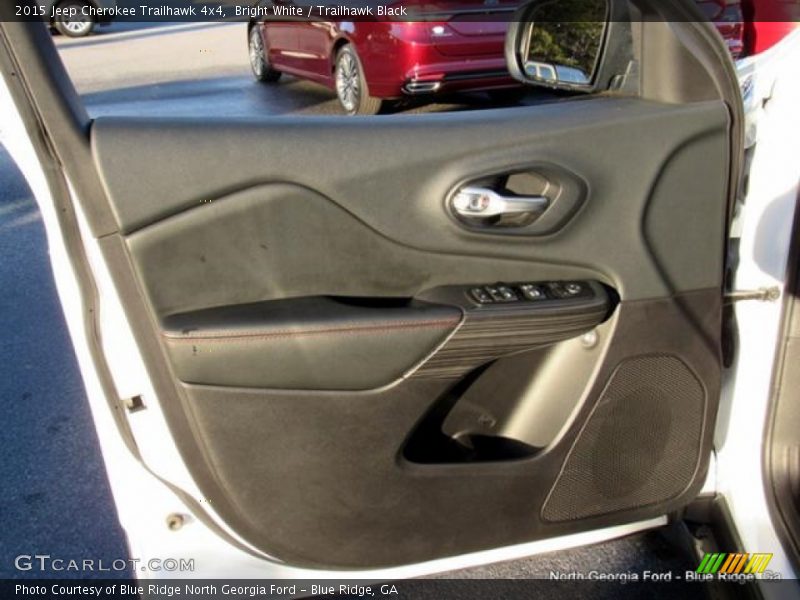 Bright White / Trailhawk Black 2015 Jeep Cherokee Trailhawk 4x4