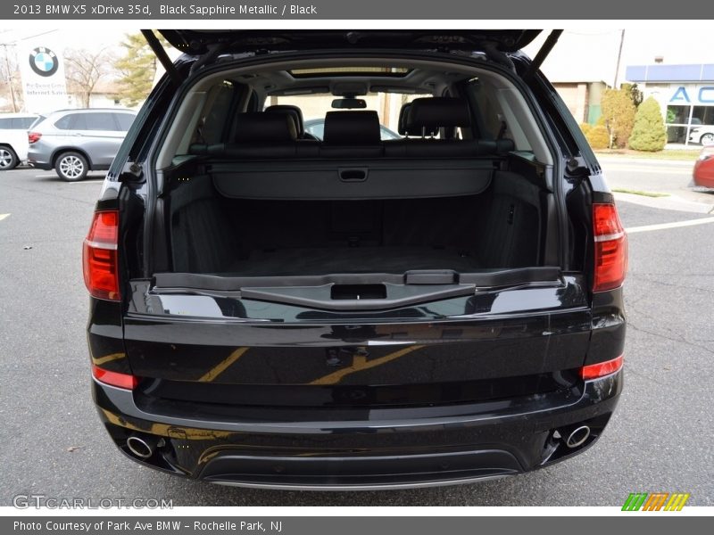 Black Sapphire Metallic / Black 2013 BMW X5 xDrive 35d