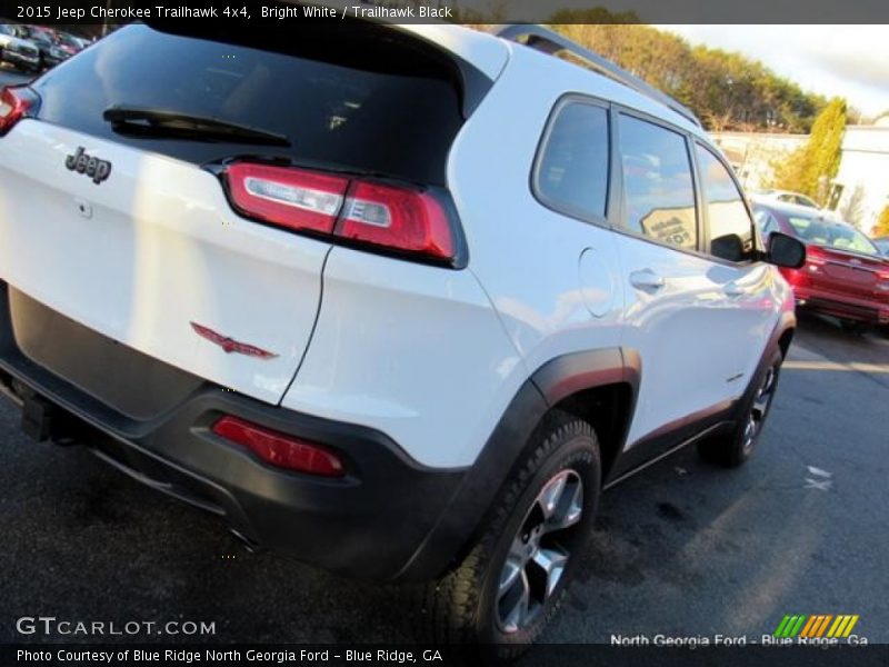 Bright White / Trailhawk Black 2015 Jeep Cherokee Trailhawk 4x4