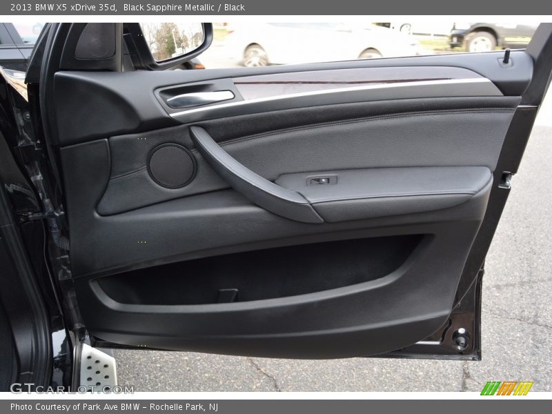 Black Sapphire Metallic / Black 2013 BMW X5 xDrive 35d