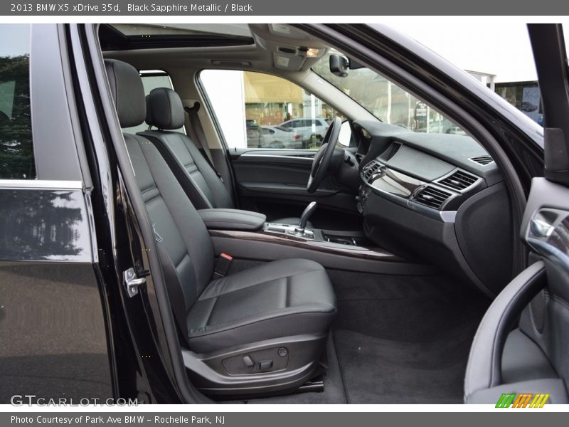 Black Sapphire Metallic / Black 2013 BMW X5 xDrive 35d
