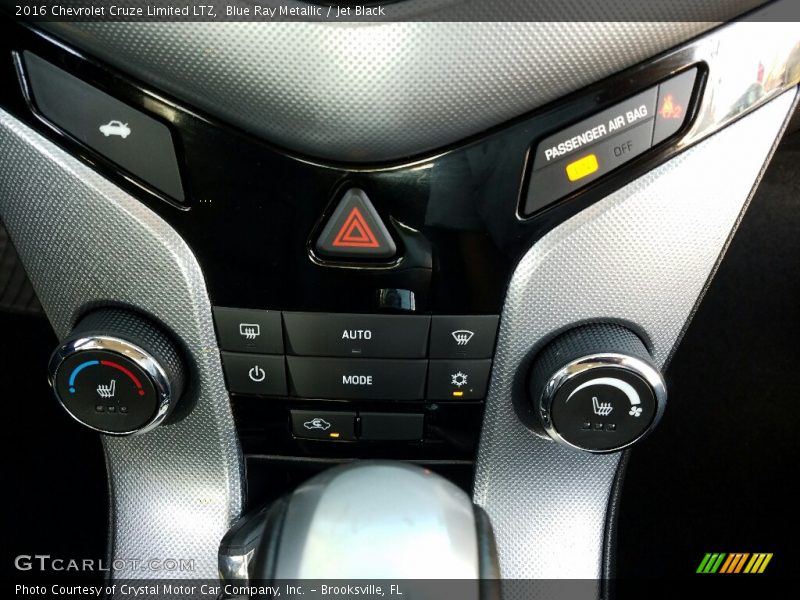 Blue Ray Metallic / Jet Black 2016 Chevrolet Cruze Limited LTZ