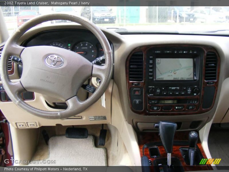 Mahogany Pearl / Ivory 2002 Toyota Land Cruiser