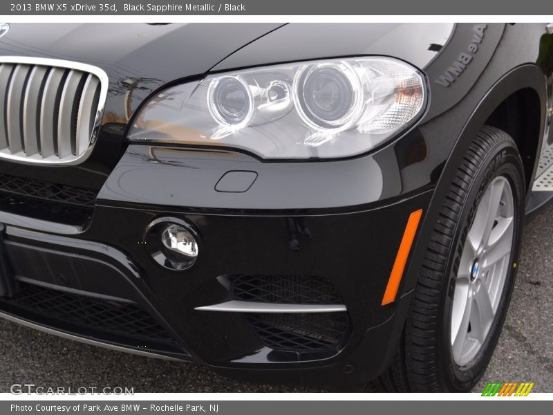 Black Sapphire Metallic / Black 2013 BMW X5 xDrive 35d