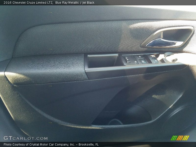 Blue Ray Metallic / Jet Black 2016 Chevrolet Cruze Limited LTZ