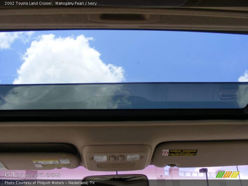 Mahogany Pearl / Ivory 2002 Toyota Land Cruiser