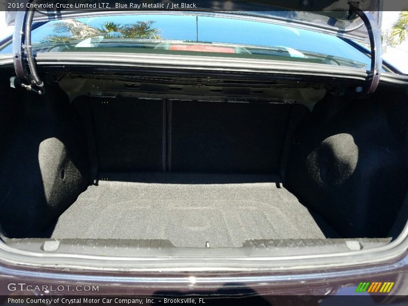 Blue Ray Metallic / Jet Black 2016 Chevrolet Cruze Limited LTZ
