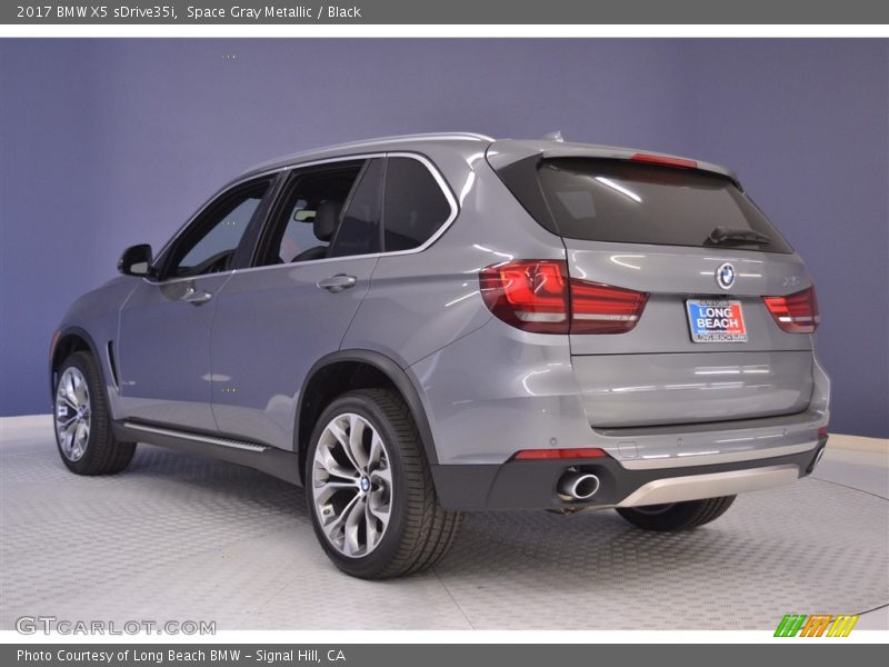 Space Gray Metallic / Black 2017 BMW X5 sDrive35i