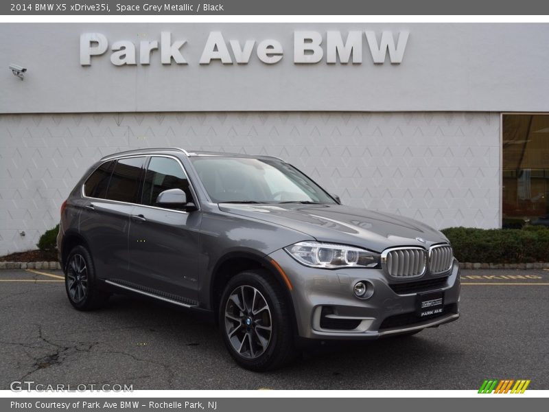 Space Grey Metallic / Black 2014 BMW X5 xDrive35i