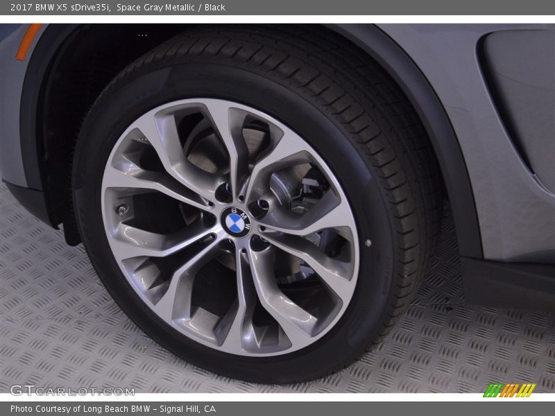 Space Gray Metallic / Black 2017 BMW X5 sDrive35i