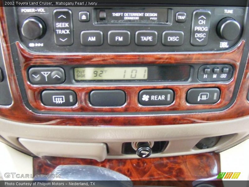 Mahogany Pearl / Ivory 2002 Toyota Land Cruiser