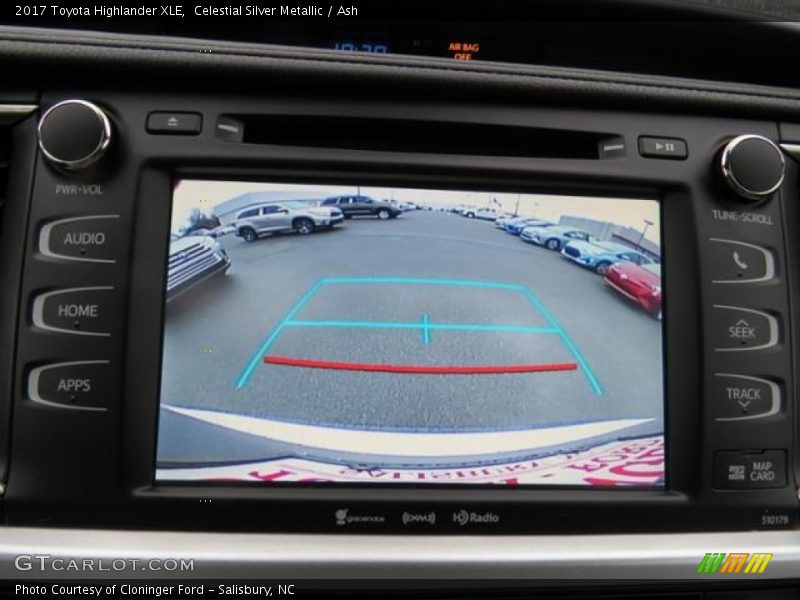 Celestial Silver Metallic / Ash 2017 Toyota Highlander XLE