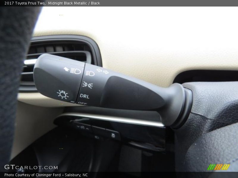 Controls of 2017 Prius Two