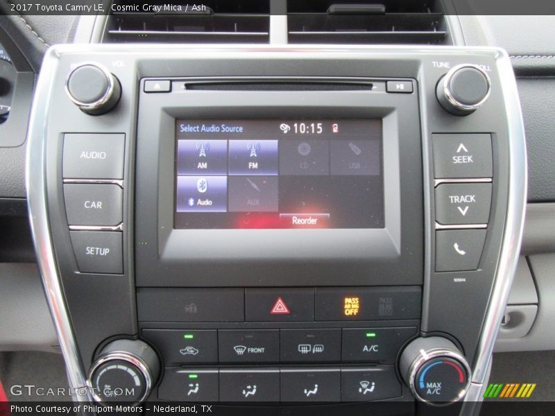 Cosmic Gray Mica / Ash 2017 Toyota Camry LE