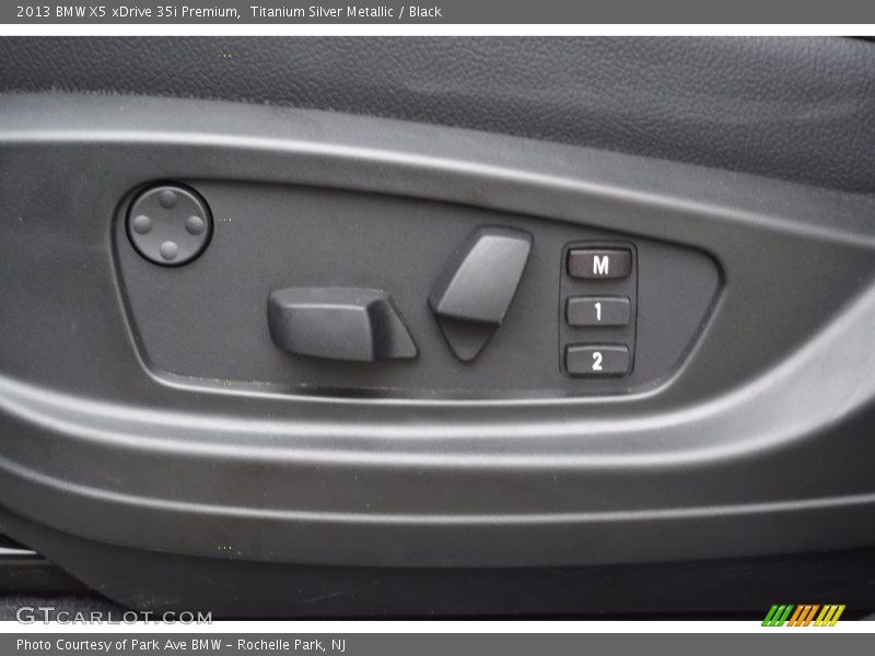 Titanium Silver Metallic / Black 2013 BMW X5 xDrive 35i Premium