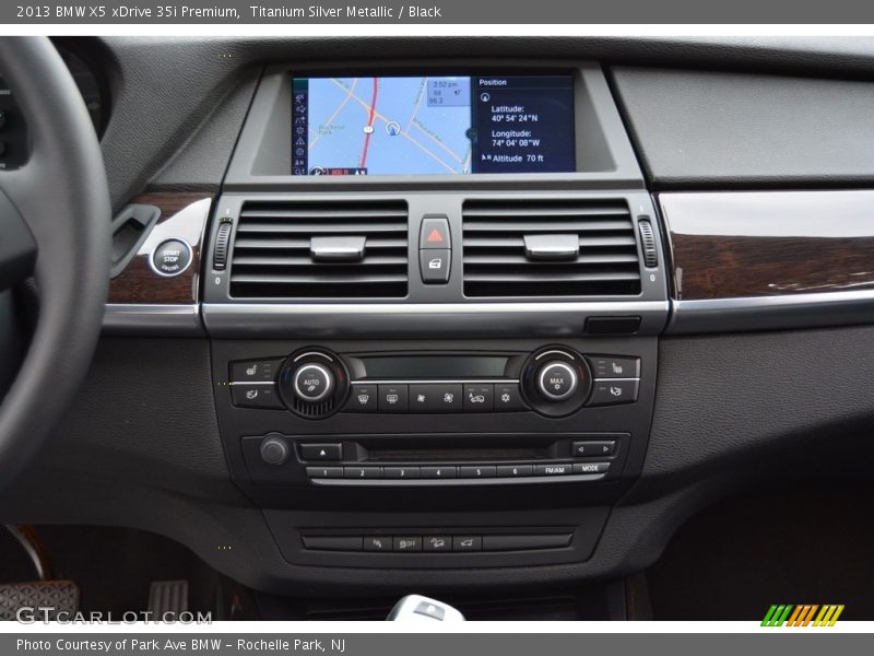 Titanium Silver Metallic / Black 2013 BMW X5 xDrive 35i Premium