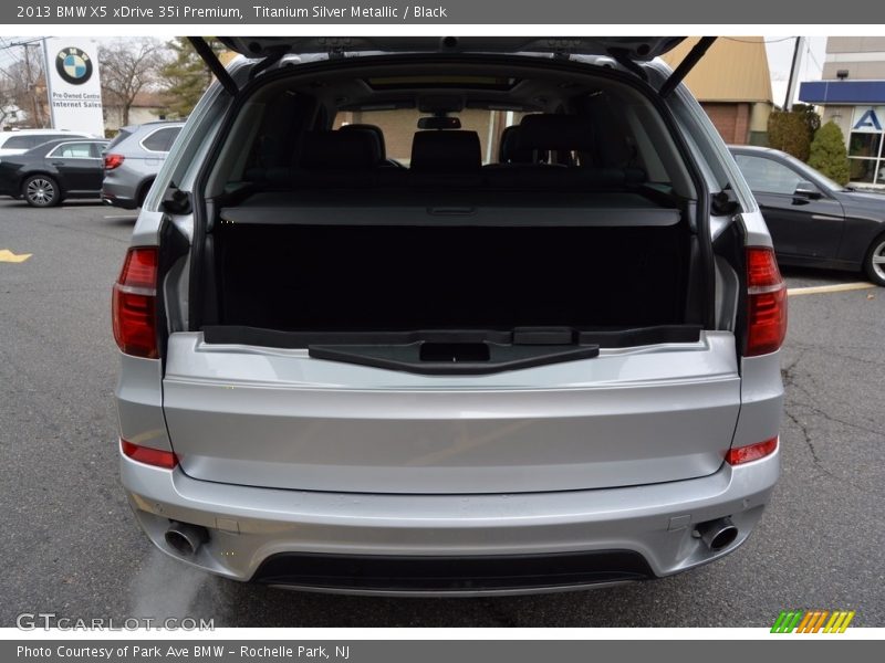 Titanium Silver Metallic / Black 2013 BMW X5 xDrive 35i Premium