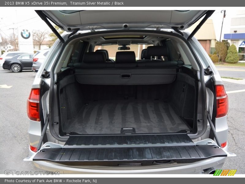 Titanium Silver Metallic / Black 2013 BMW X5 xDrive 35i Premium