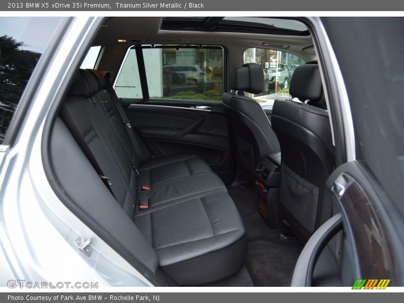 Titanium Silver Metallic / Black 2013 BMW X5 xDrive 35i Premium
