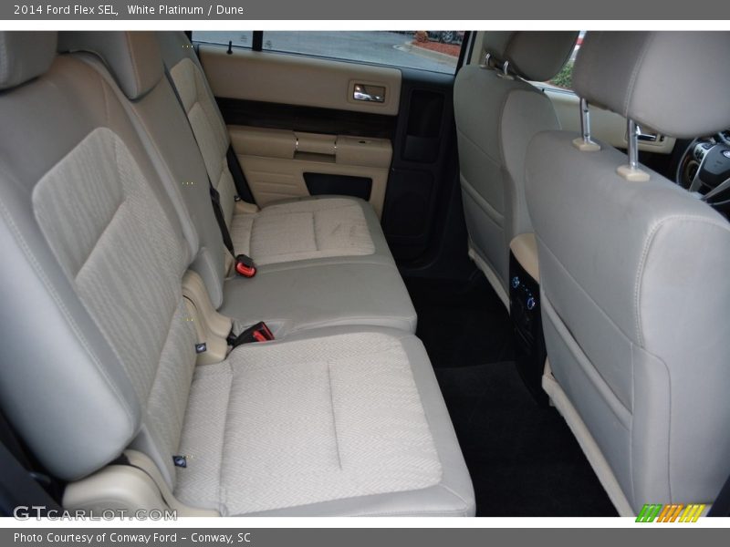 White Platinum / Dune 2014 Ford Flex SEL