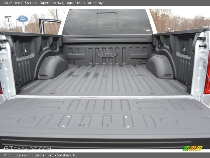 Ingot Silver / Earth Gray 2017 Ford F150 Lariat SuperCrew 4X4