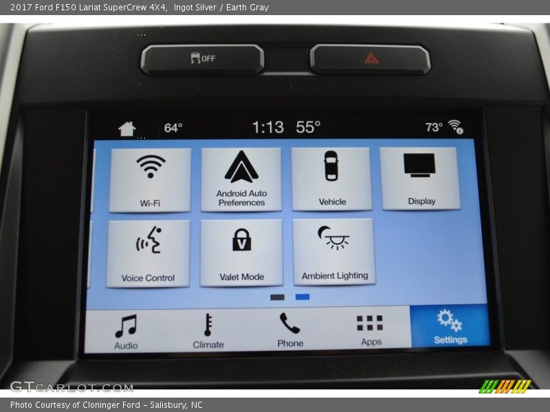 Ingot Silver / Earth Gray 2017 Ford F150 Lariat SuperCrew 4X4