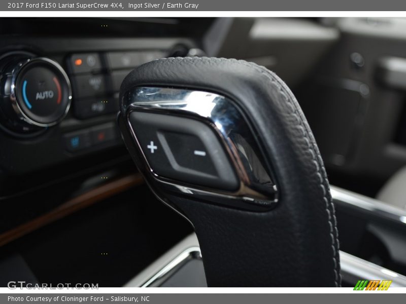 Ingot Silver / Earth Gray 2017 Ford F150 Lariat SuperCrew 4X4