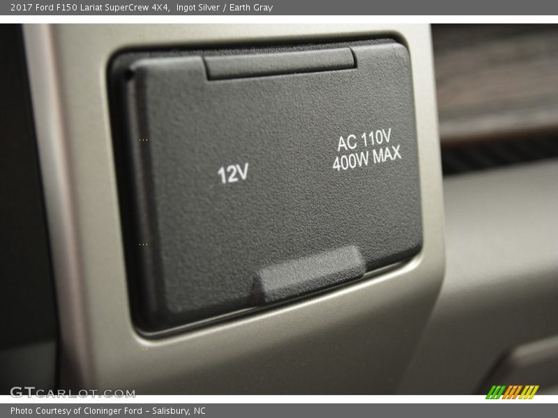 Ingot Silver / Earth Gray 2017 Ford F150 Lariat SuperCrew 4X4