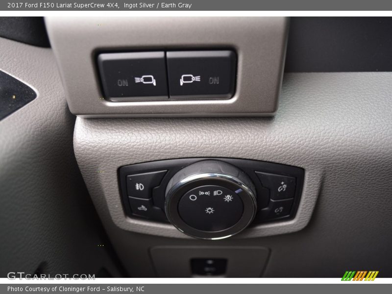 Ingot Silver / Earth Gray 2017 Ford F150 Lariat SuperCrew 4X4