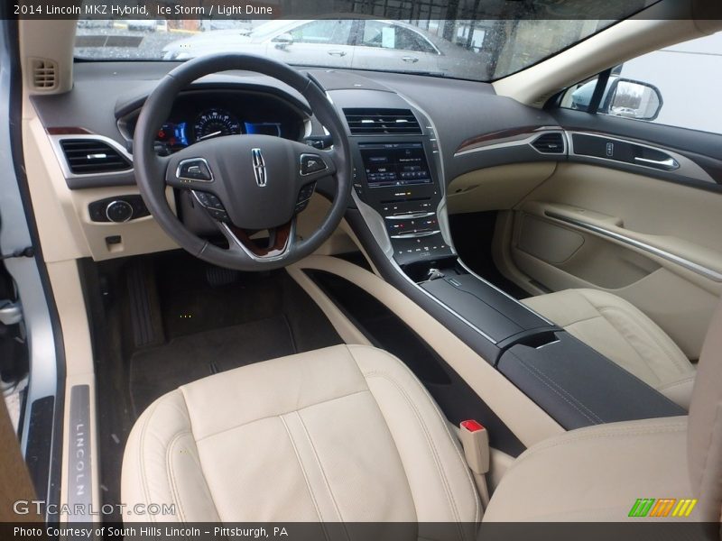 Ice Storm / Light Dune 2014 Lincoln MKZ Hybrid
