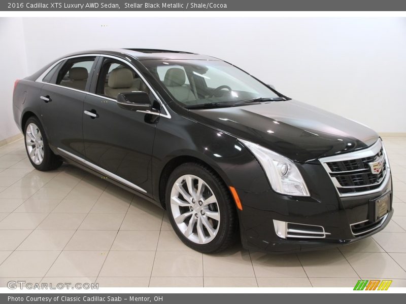 Stellar Black Metallic / Shale/Cocoa 2016 Cadillac XTS Luxury AWD Sedan