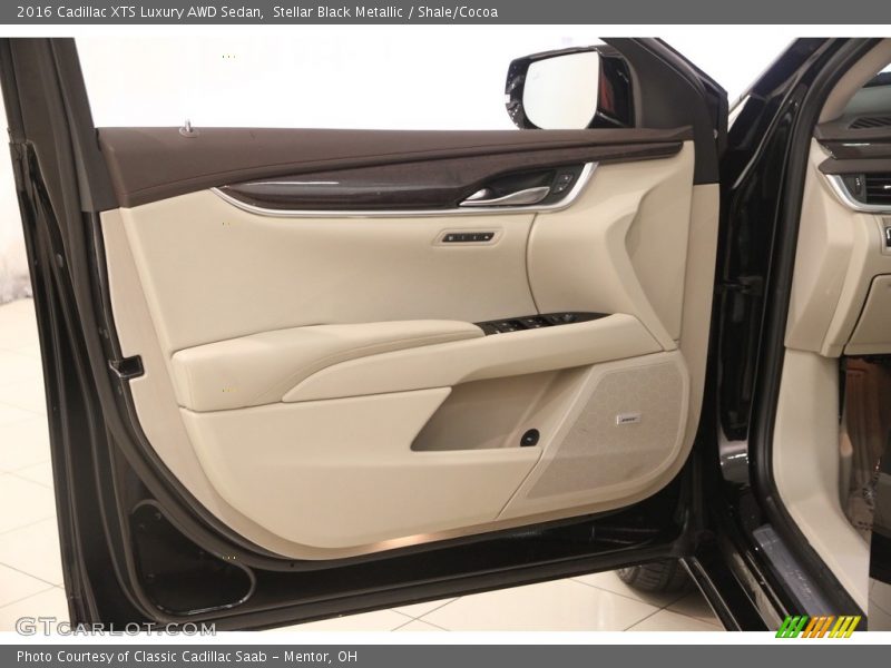 Stellar Black Metallic / Shale/Cocoa 2016 Cadillac XTS Luxury AWD Sedan