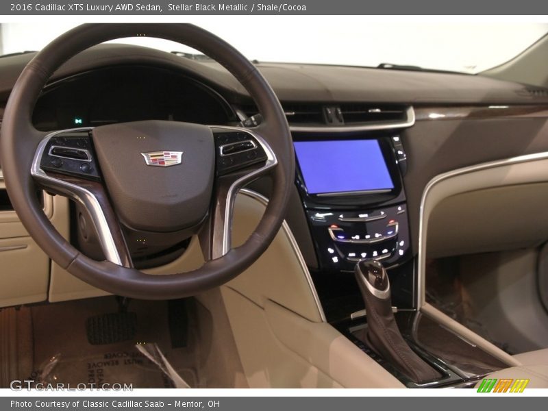 Stellar Black Metallic / Shale/Cocoa 2016 Cadillac XTS Luxury AWD Sedan