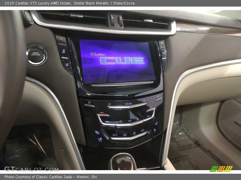 Stellar Black Metallic / Shale/Cocoa 2016 Cadillac XTS Luxury AWD Sedan