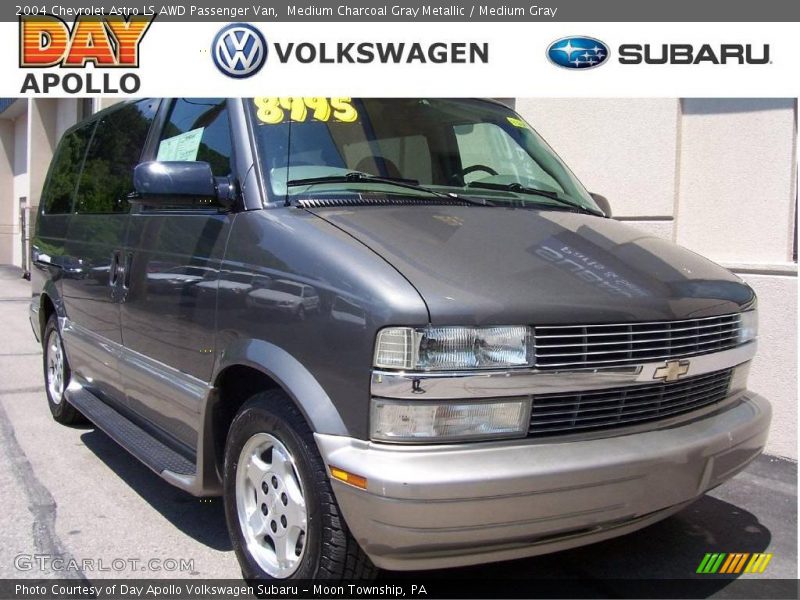 Medium Charcoal Gray Metallic / Medium Gray 2004 Chevrolet Astro LS AWD Passenger Van
