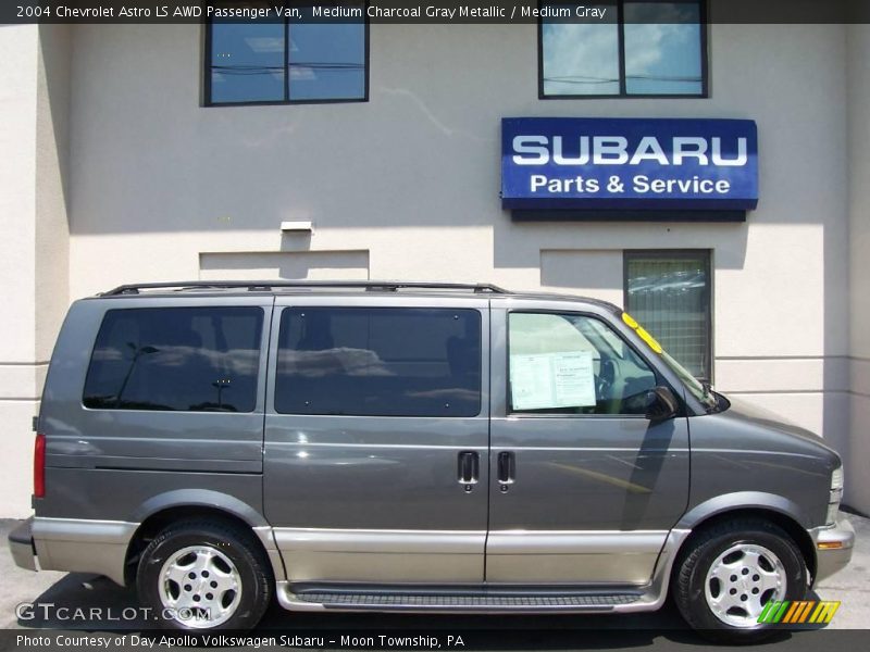 Medium Charcoal Gray Metallic / Medium Gray 2004 Chevrolet Astro LS AWD Passenger Van