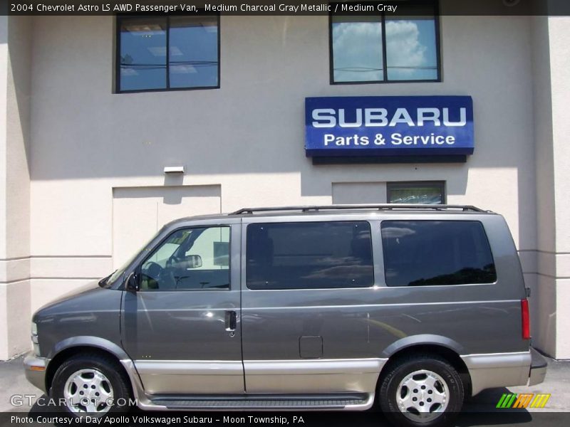 Medium Charcoal Gray Metallic / Medium Gray 2004 Chevrolet Astro LS AWD Passenger Van