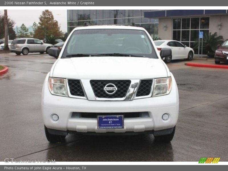 Avalanche White / Graphite 2006 Nissan Pathfinder S