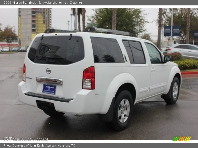Avalanche White / Graphite 2006 Nissan Pathfinder S