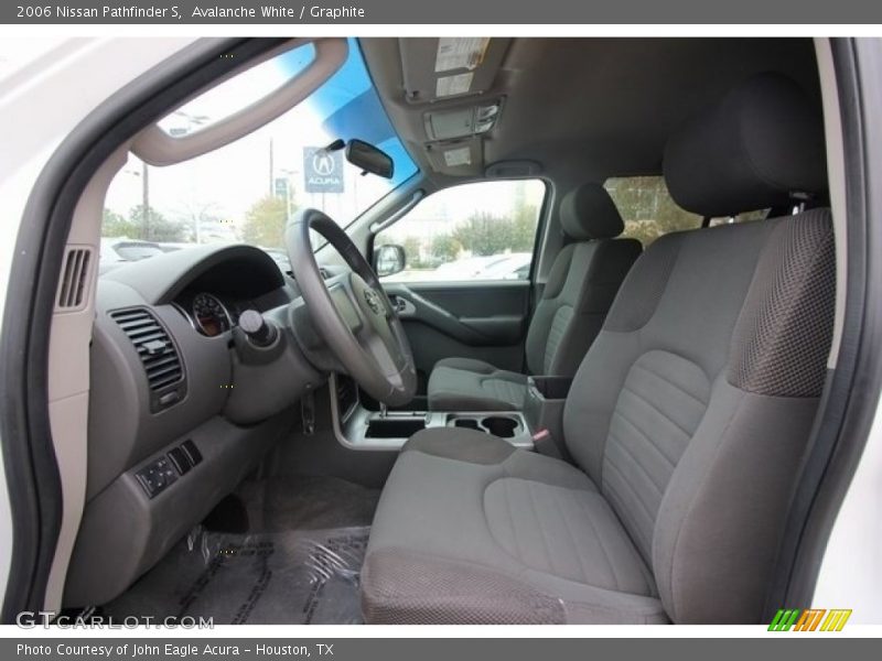 Avalanche White / Graphite 2006 Nissan Pathfinder S
