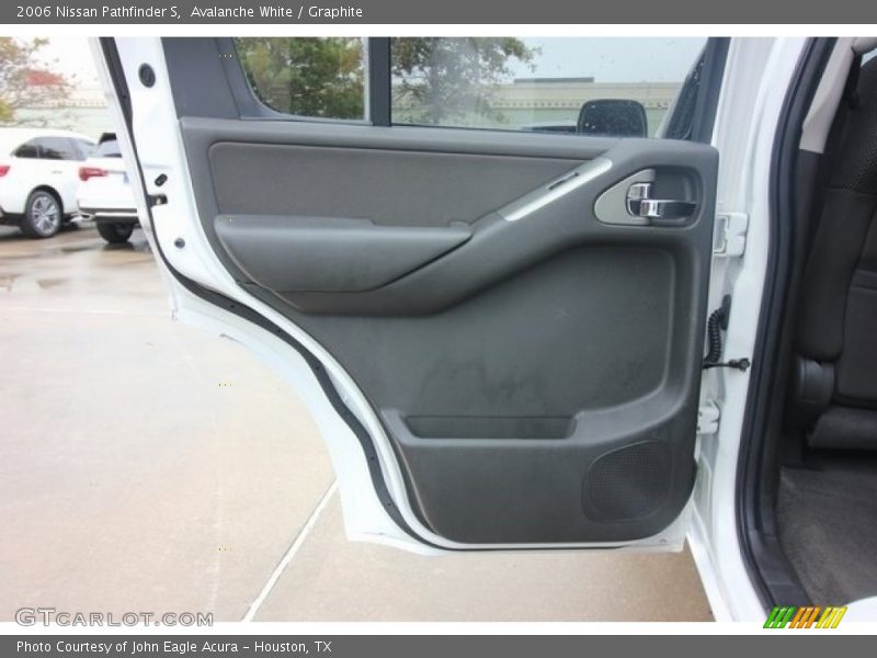 Avalanche White / Graphite 2006 Nissan Pathfinder S