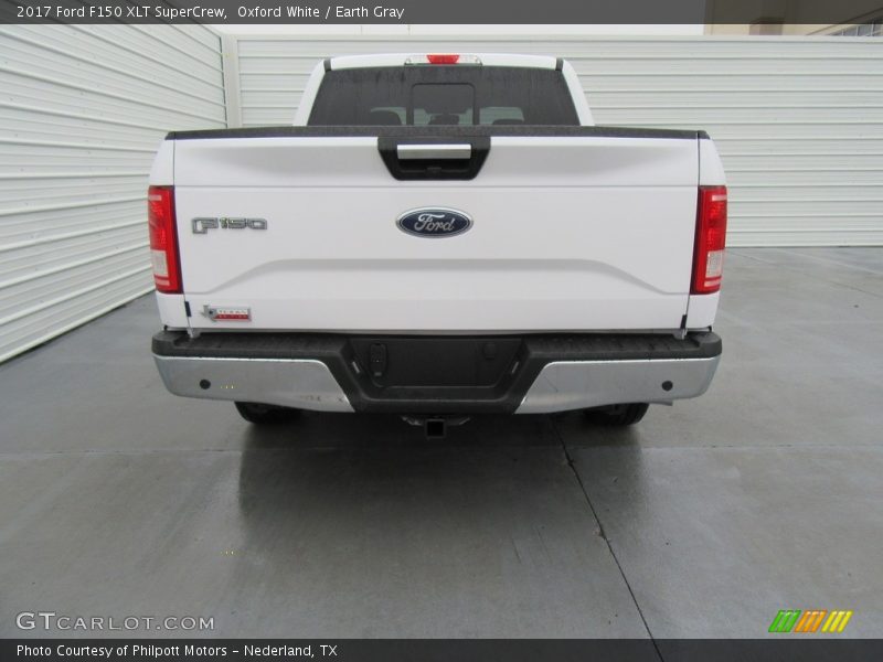 Oxford White / Earth Gray 2017 Ford F150 XLT SuperCrew