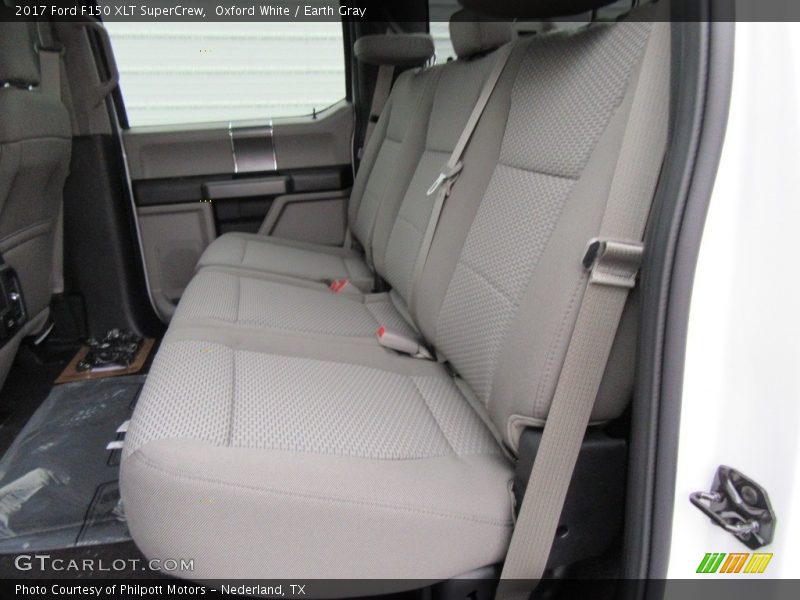 Rear Seat of 2017 F150 XLT SuperCrew