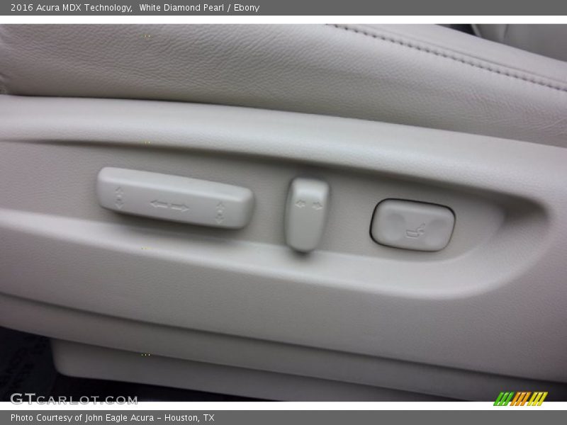 White Diamond Pearl / Ebony 2016 Acura MDX Technology